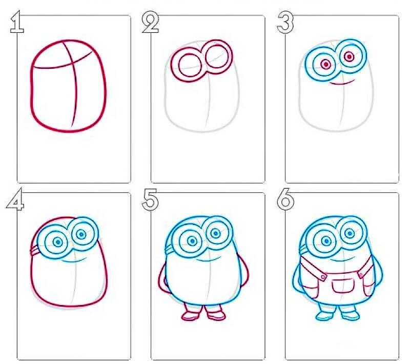 Dibujos de Minion - Idea 11