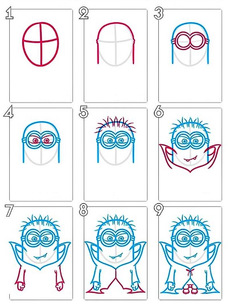 Dibujos de Minion - Idea 12