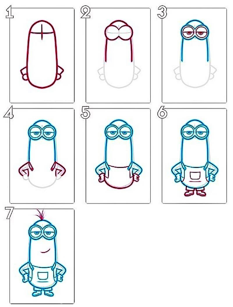 Dibujos de Minion - Idea 13