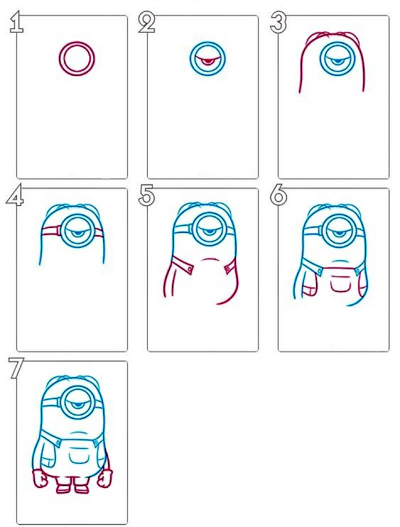 Dibujos de Minion - Idea 14