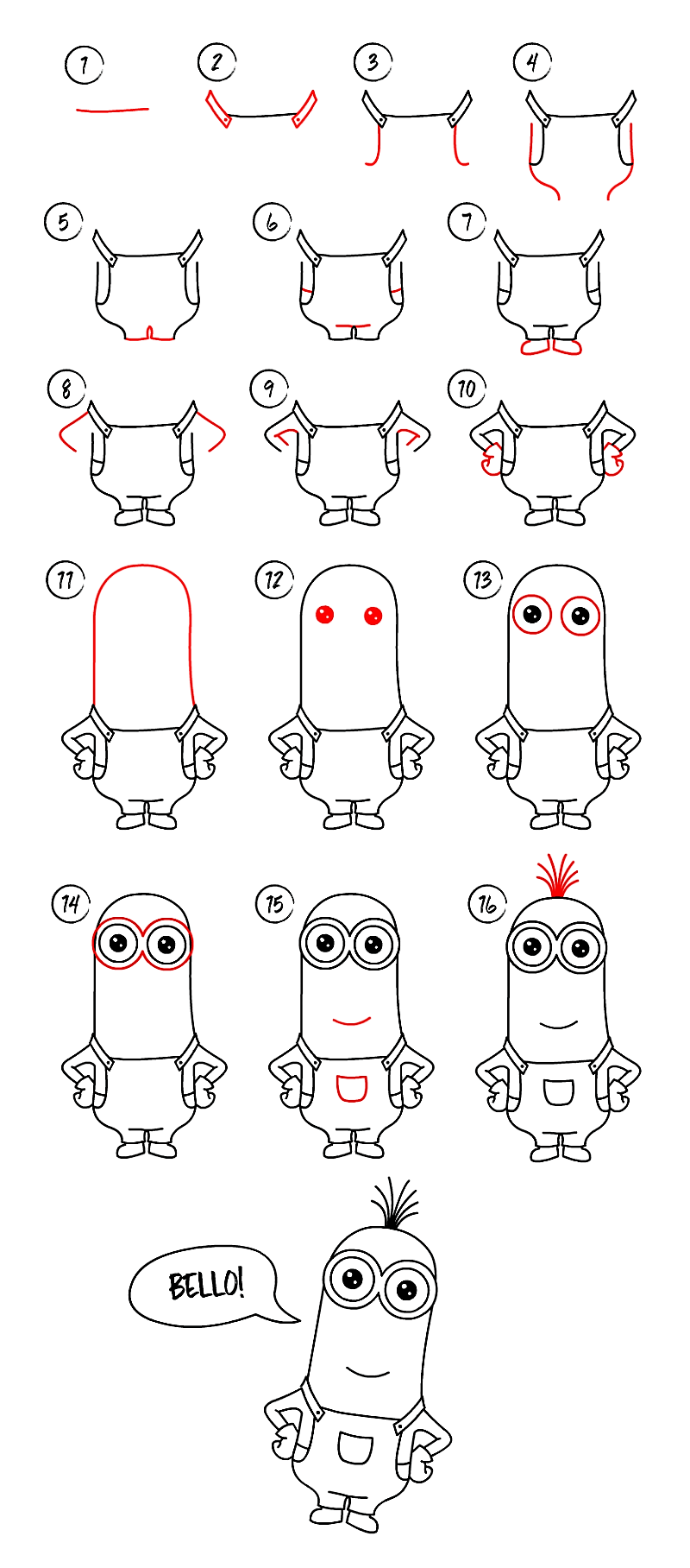 Dibujos de Minion - Idea 2