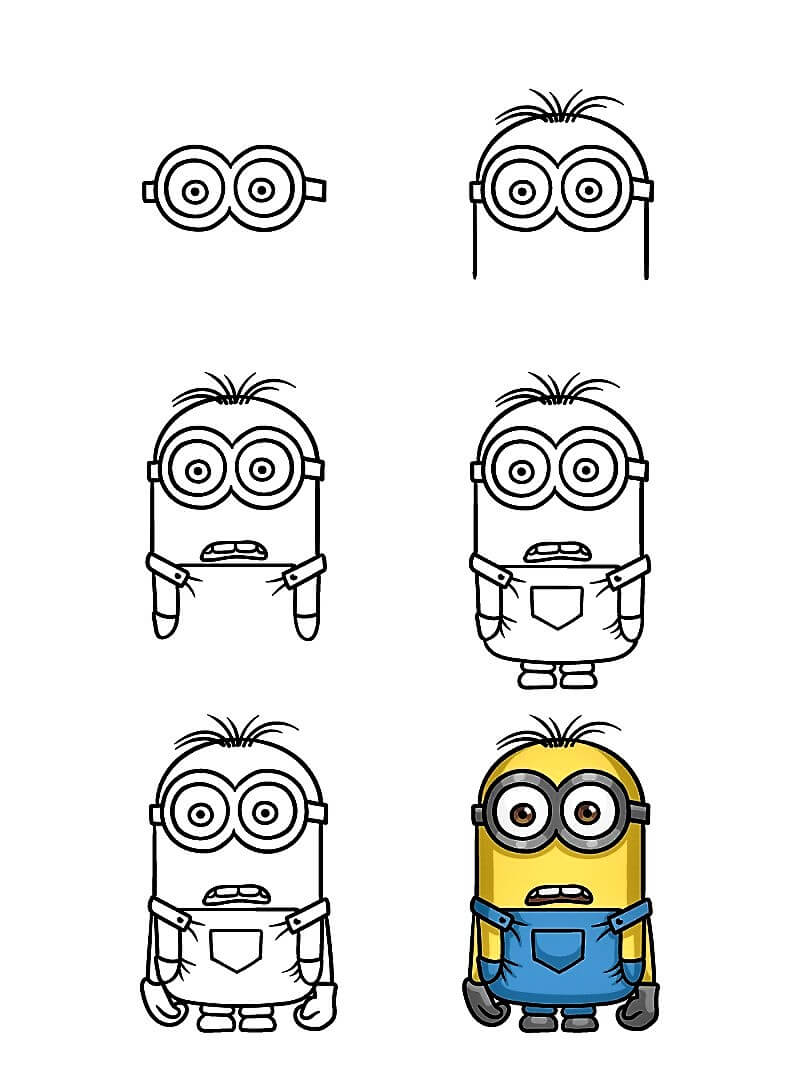 Dibujos de Minion sencillo