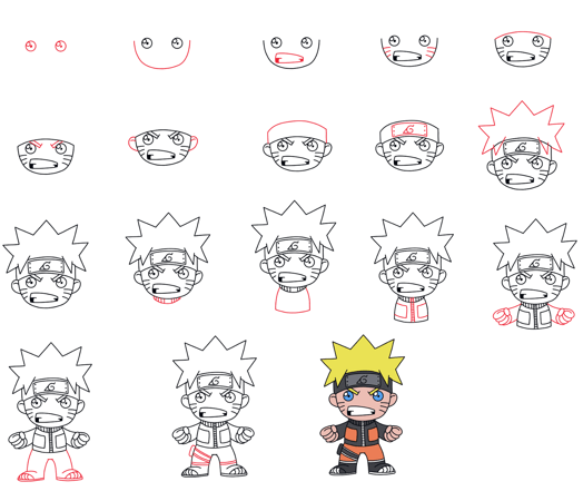 11+ ideas de dibujos de Naruto