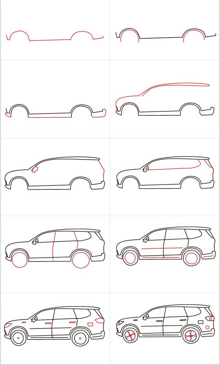 Dibujos de Un coche - Idea 9