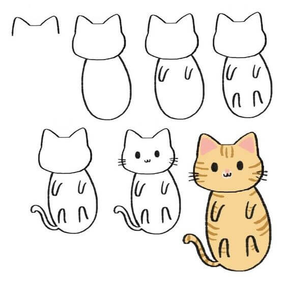 Dibujos de Un Gato - idea 25