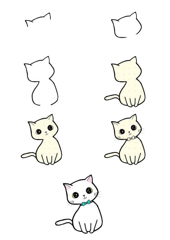 Dibujos de Un Gato - idea 30