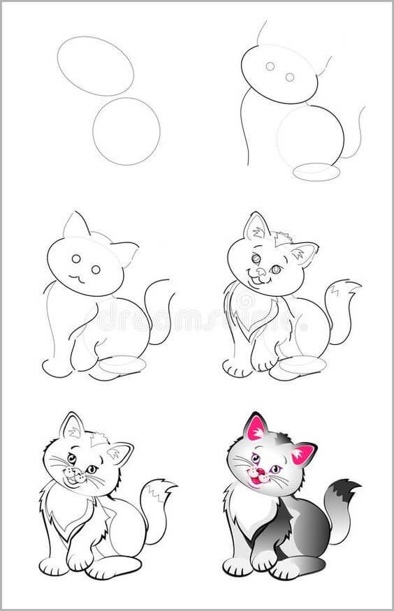 Dibujos de Un Gato - idea 36