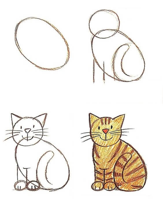 Dibujos de Un Gato - idea 40