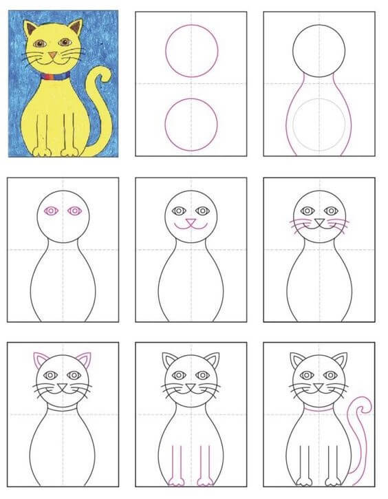 Dibujos de Un Gato - idea 42