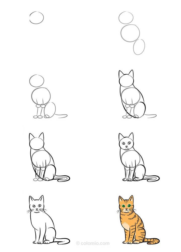 Dibujos de Un Gato - idea 43