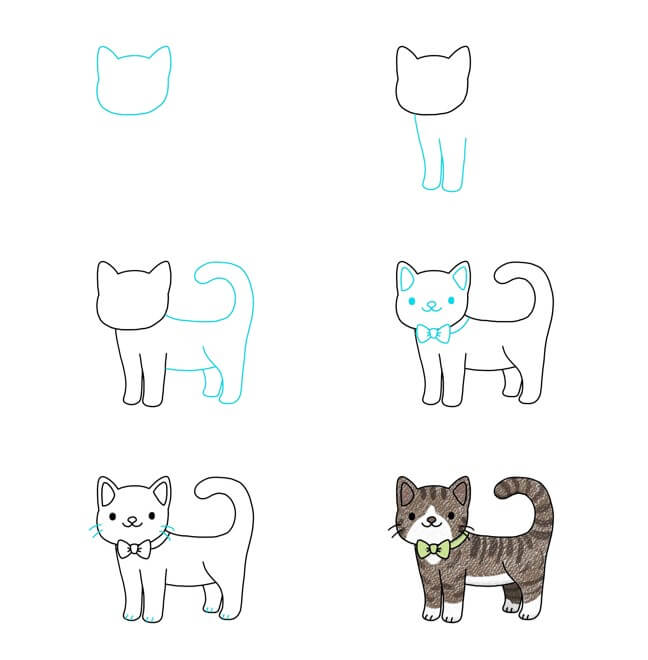 Dibujos de Un Gato - idea 54