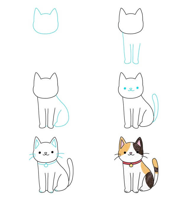 Dibujos de Un Gato - idea 55