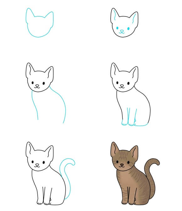 Dibujos de Un Gato - idea 56