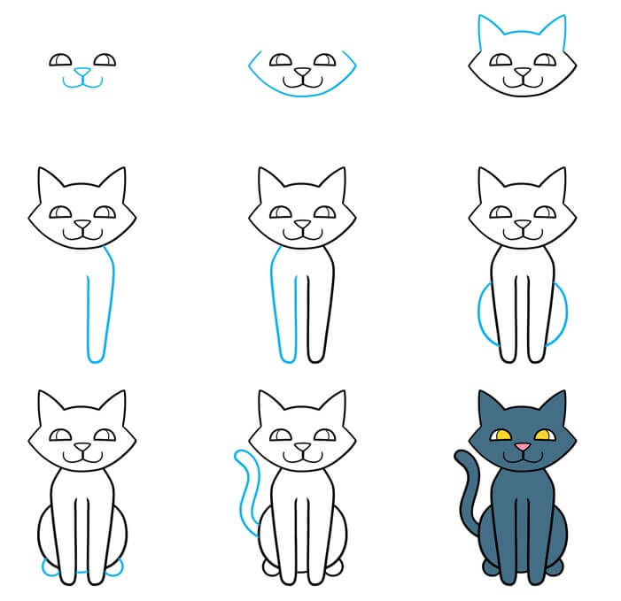 Dibujos de Un Gato - idea 63