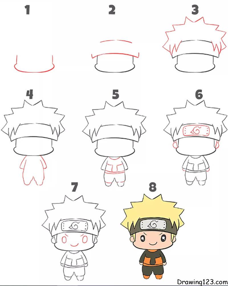 Dibujos de Naruto