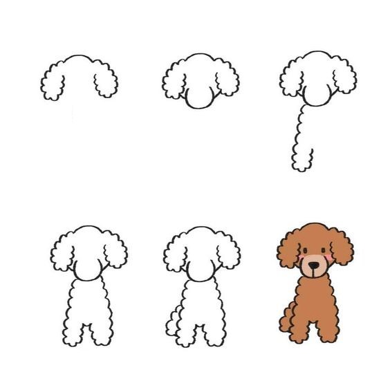 Dibujos de Un perro con estilo