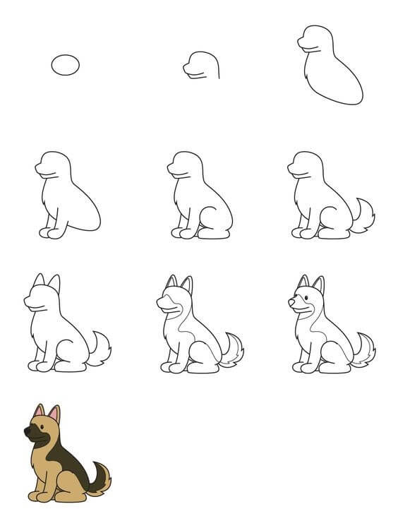 Dibujos de Un perro - Idea 24