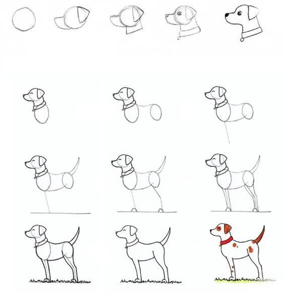 Dibujos de Un perro - Idea 32