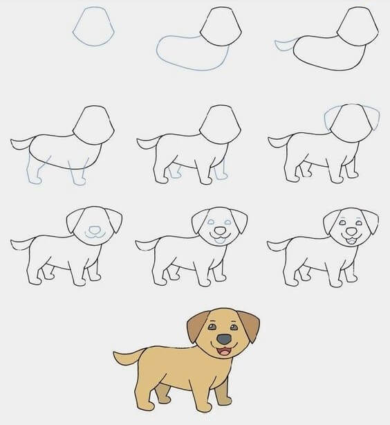 Dibujos de Un perro - Idea 37