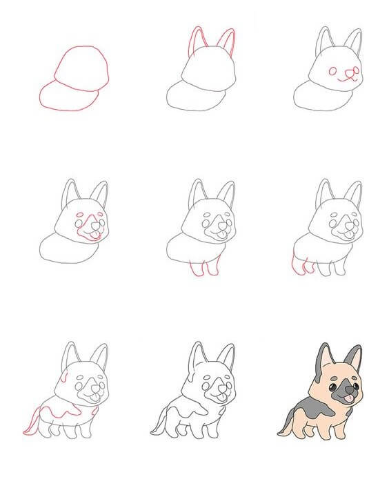 Dibujos de Un perro - Idea 46