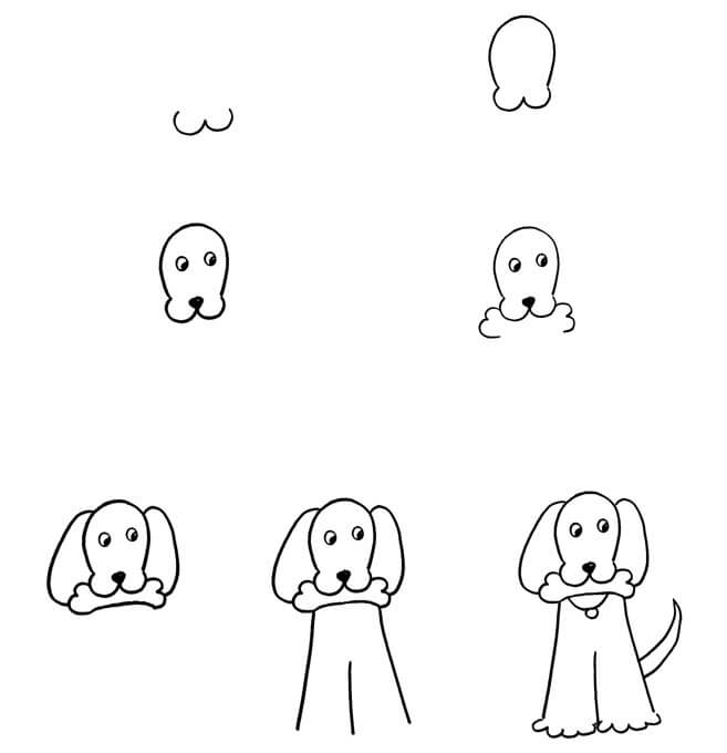 Dibujos de Un perro - Idea 64