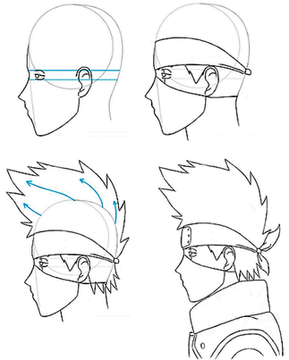 Dibujos de Kakashi Hatake - Idea 7