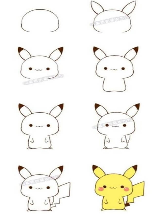 Dibujos de Pikachu - Idea 11