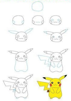 Dibujos de Pikachu - Idea 13