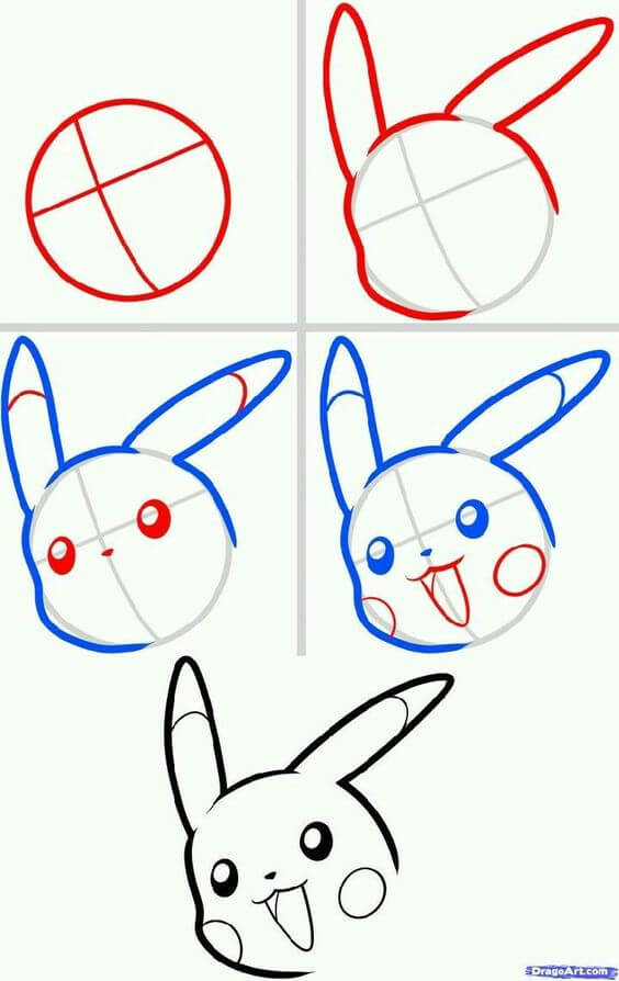 Dibujos de Pikachu - Idea 16