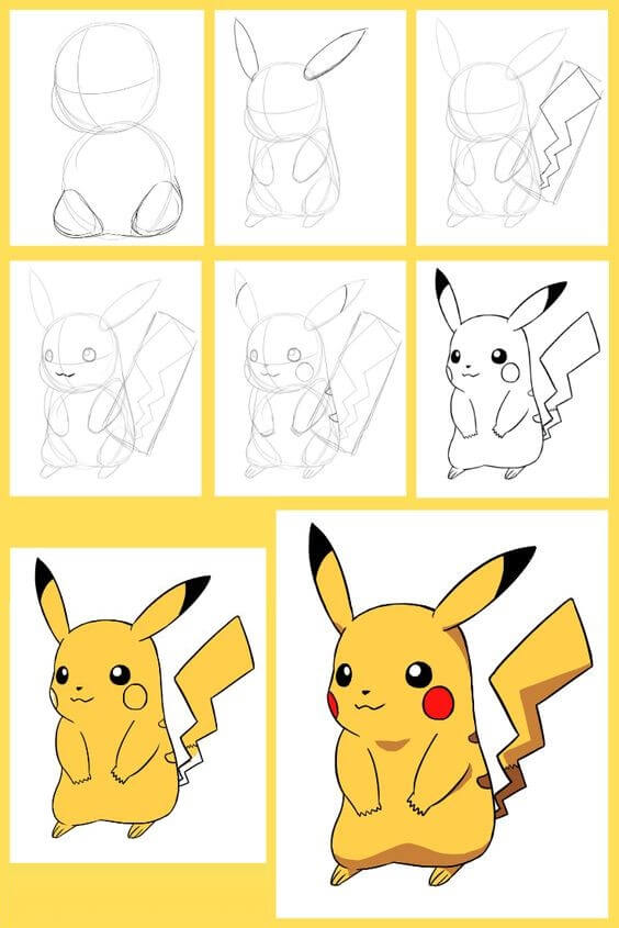 Dibujos de Pikachu - Idea 18