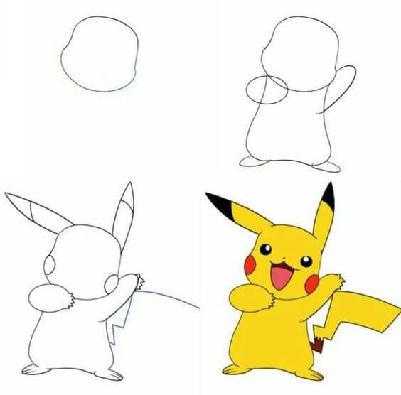 Dibujos de Pikachu - Idea 22