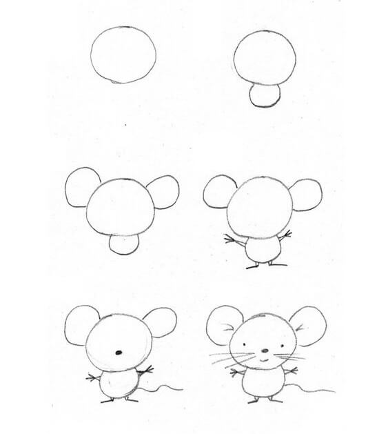 Dibujos de Un Raton – Idea 26