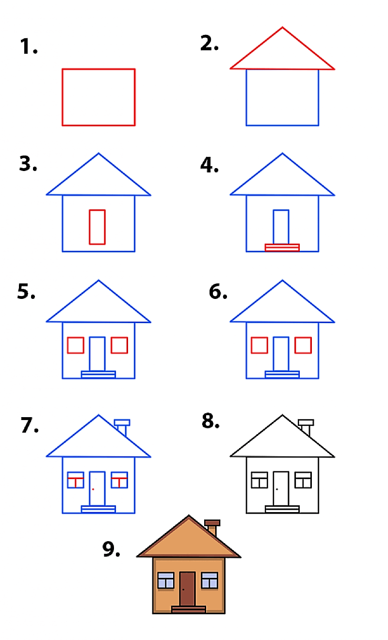 Dibujos de Una casa - Idea 9