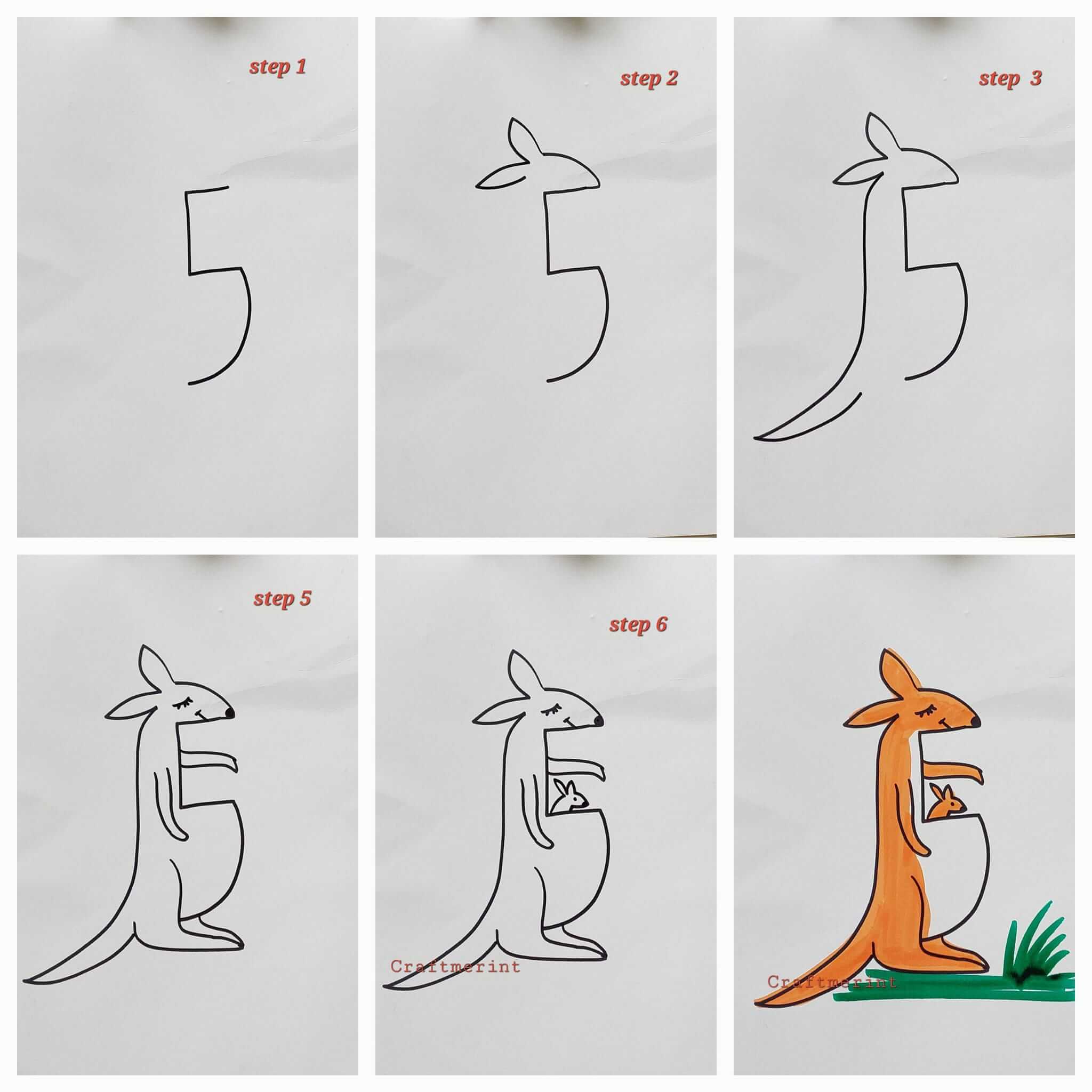 Dibujos de Kangaroo idea 15