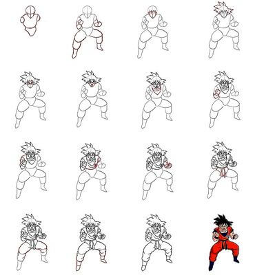 Dibujos de Son Goku