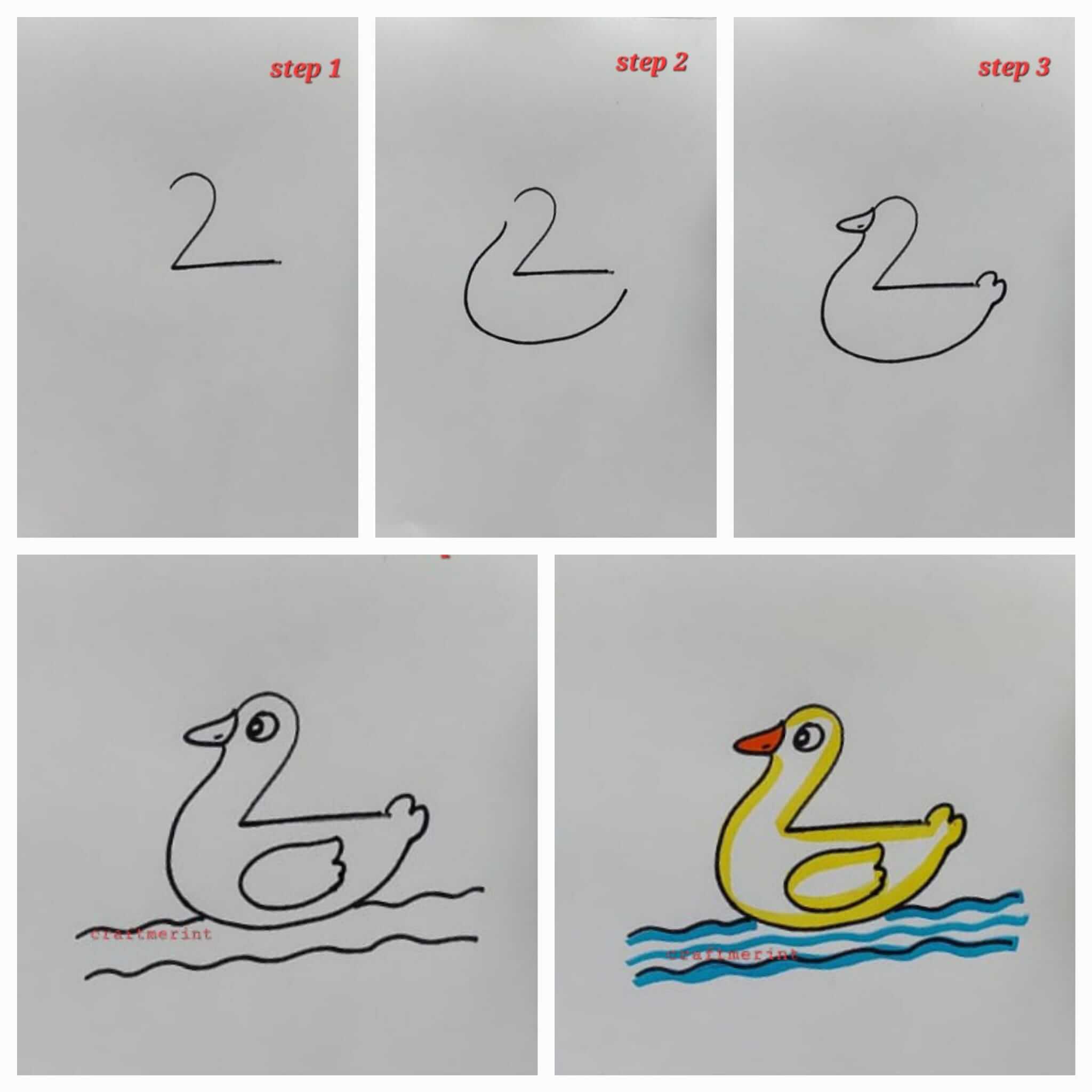 Dibujos de Un pato - Idea 17