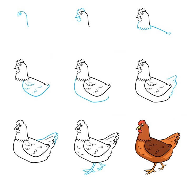 Dibujos de Pollos