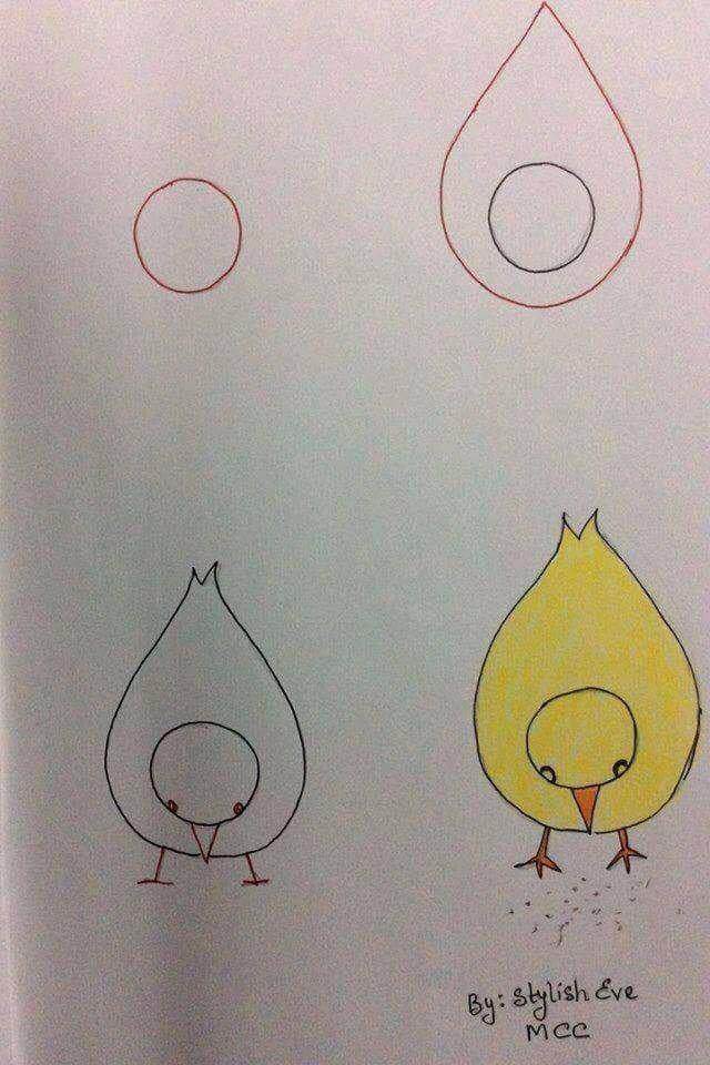 Dibujos de Un pollo - Idea 9