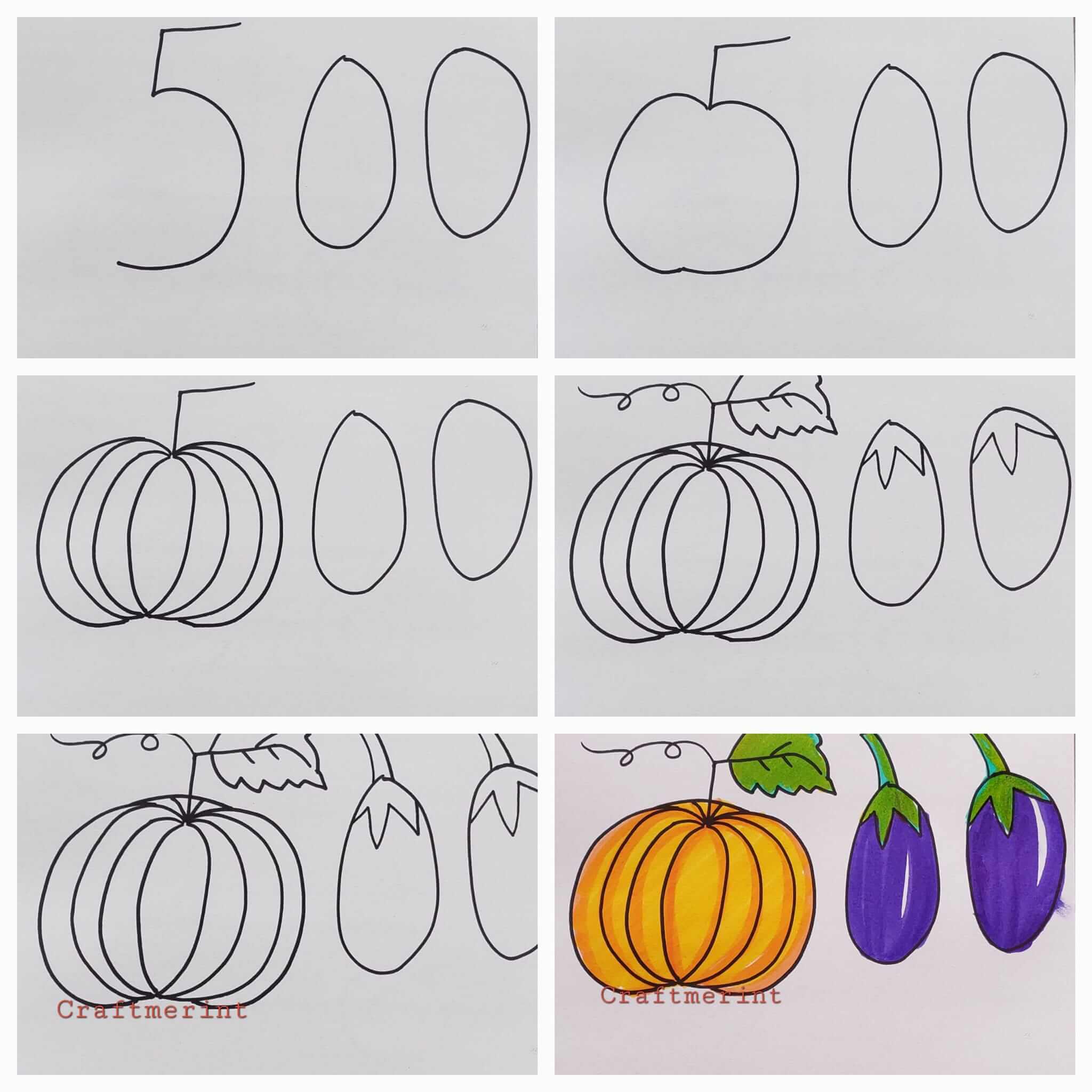 Dibujos de Vegetable ideas