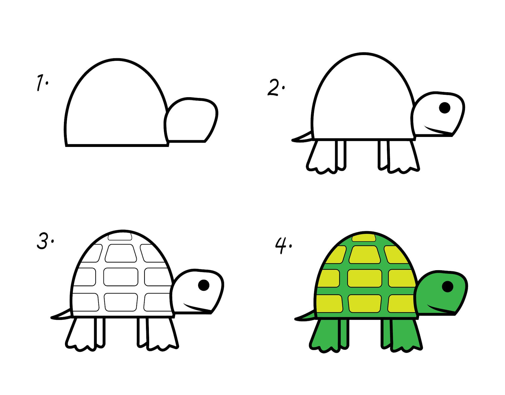 Dibujos de Una tortuga - Idea 49