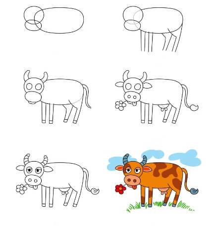 Dibujos de Cow idea (19)