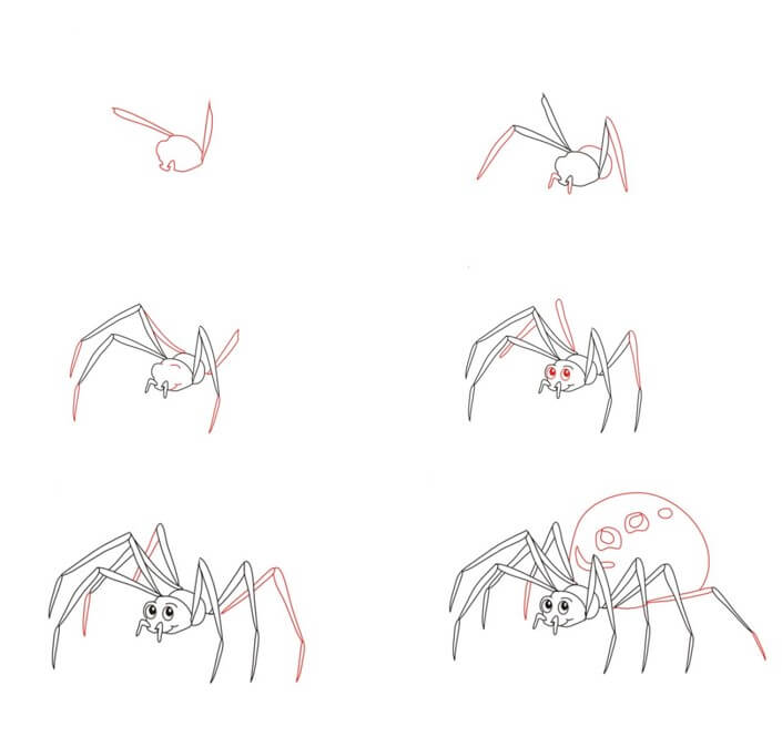 Dibujos de Una araña - Idea 29