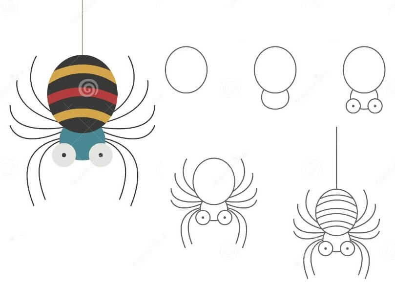 Dibujos de Una araña - Idea 34