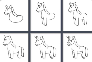 Dibujos de Unicornio - Idea 6