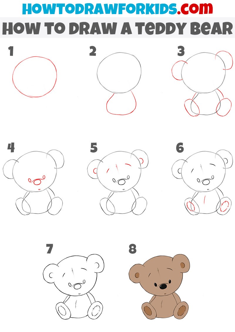 Dibujos de Un lindo oso