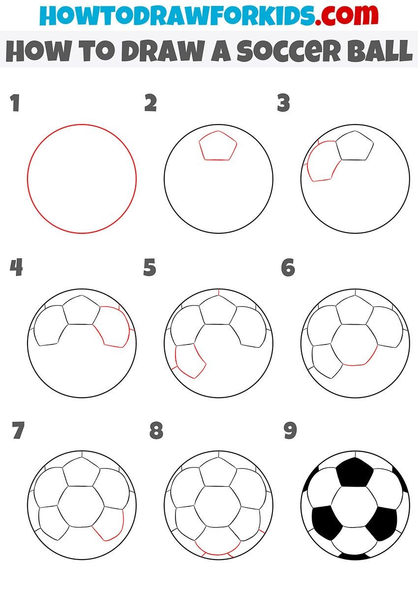 Dibujos de Balón de fútbol - Idea 4