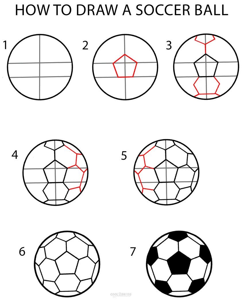 Dibujos de Balón de fútbol - Idea 5