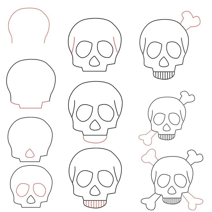 Dibujos de Calaveras