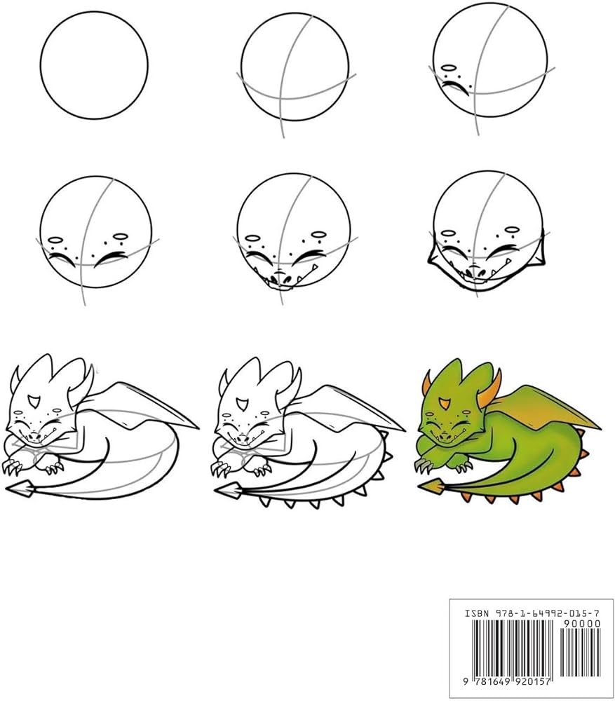 Dibujos de Un dragón - Idea 10