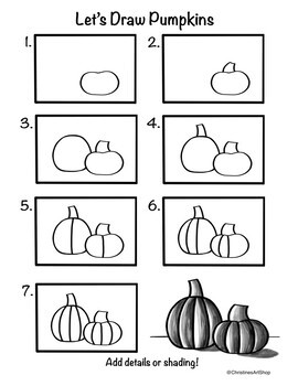 Dibujos de Una Calabaza - Idea 15